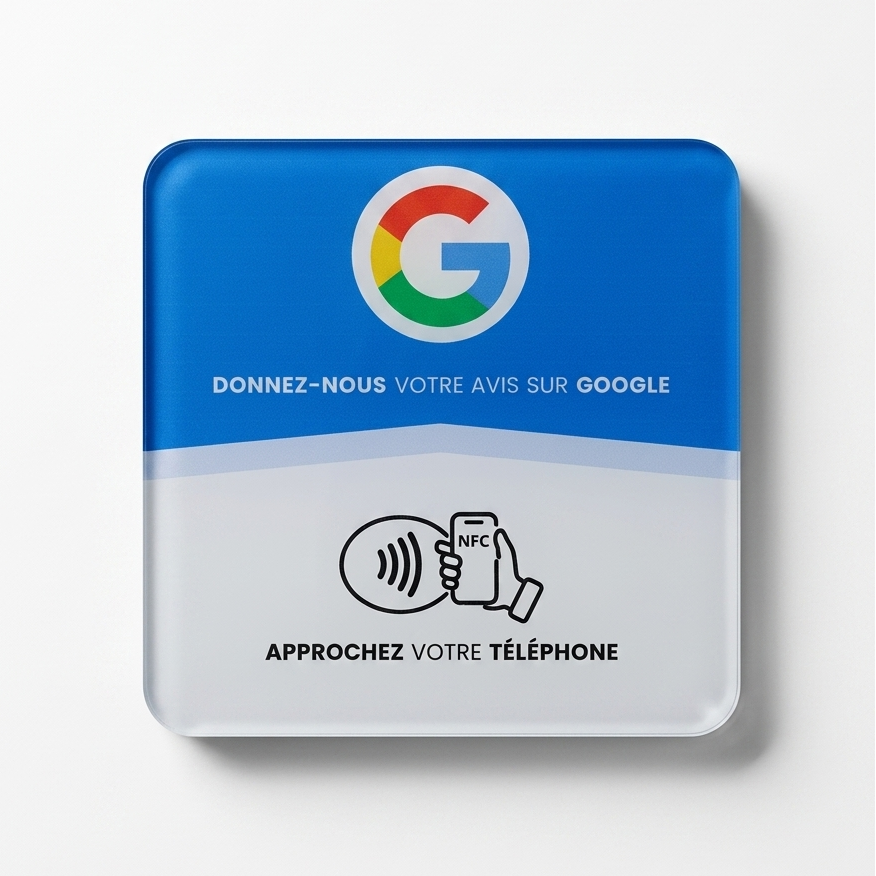 Plaque Avis Google